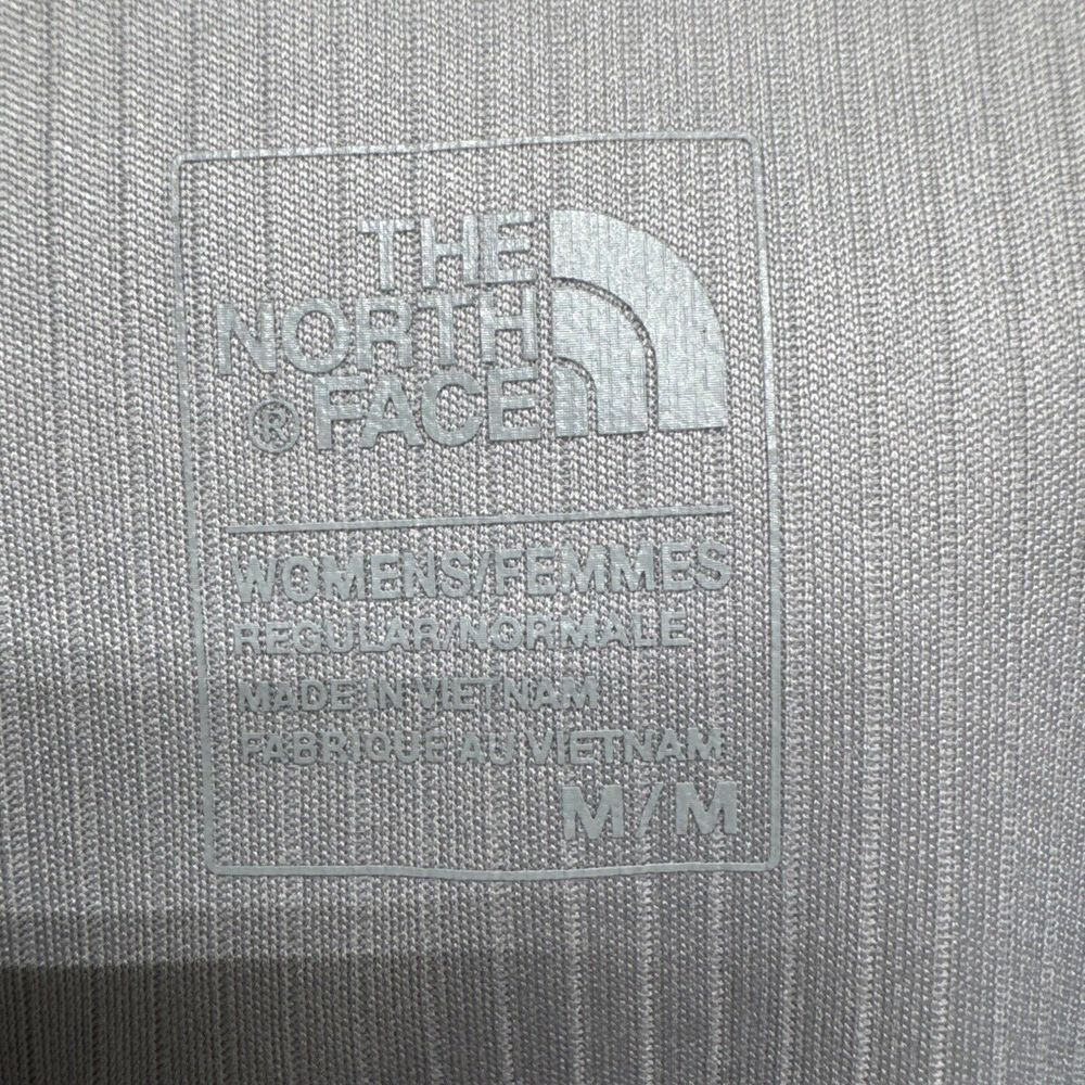 The North Face Jacket Womens M Dyvinity Metallic Silver Hybrid Hooded Training - Picture 2 of 12